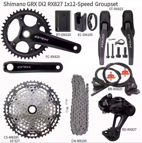 Gruppo shimano grx - shimano, rx825/rx827