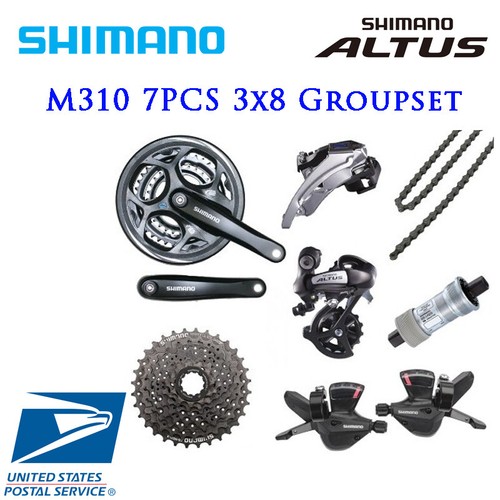 Shimano altus m310 - altus, 3x8